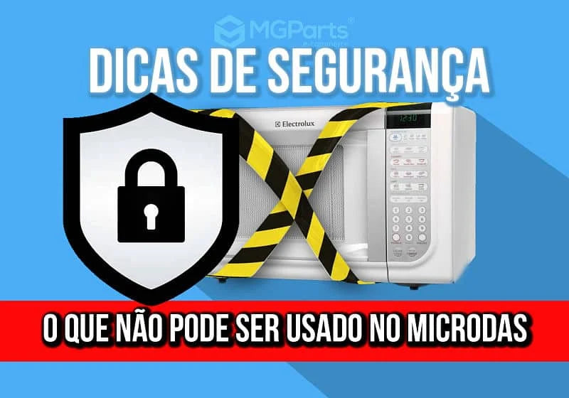 Coisas que você não deve usar em seu micro-ondas