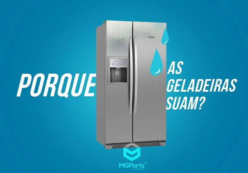 Geladeira suando? É normal? Veja possíveis causas