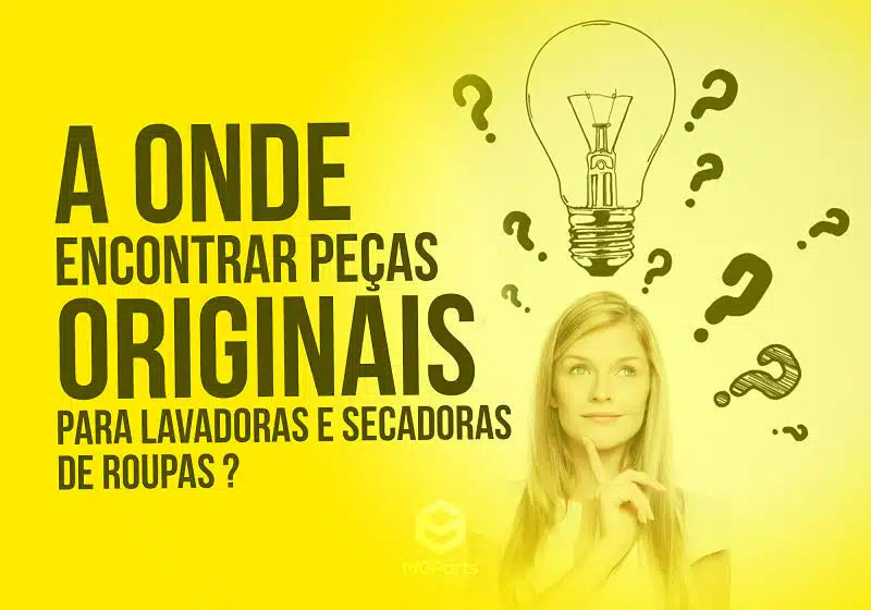 Onde encontrar peças originais para máquina de lavar roupas?