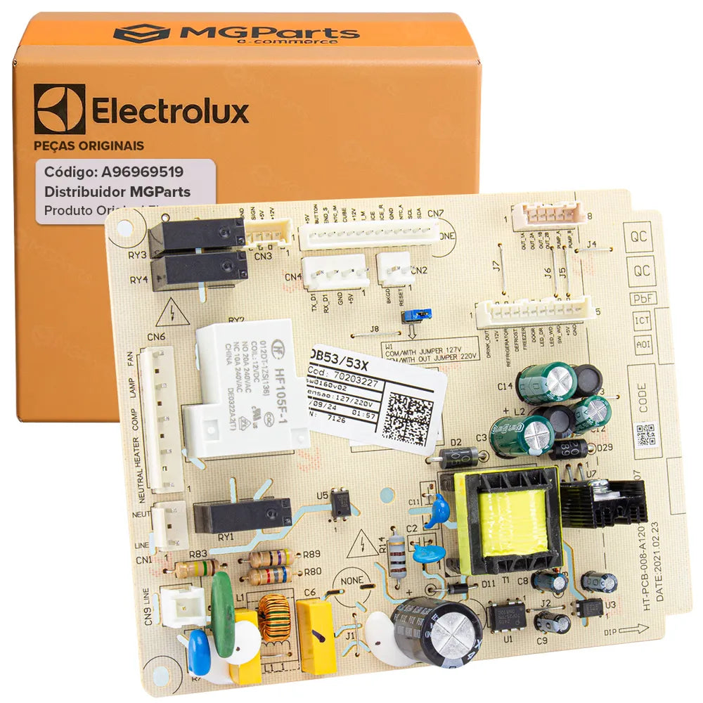 Placa Potencia Geladeira Electrolux A96969519 Original – MGParts Placa Potencia Geladeira Electrolux A96969519 Original – MGParts