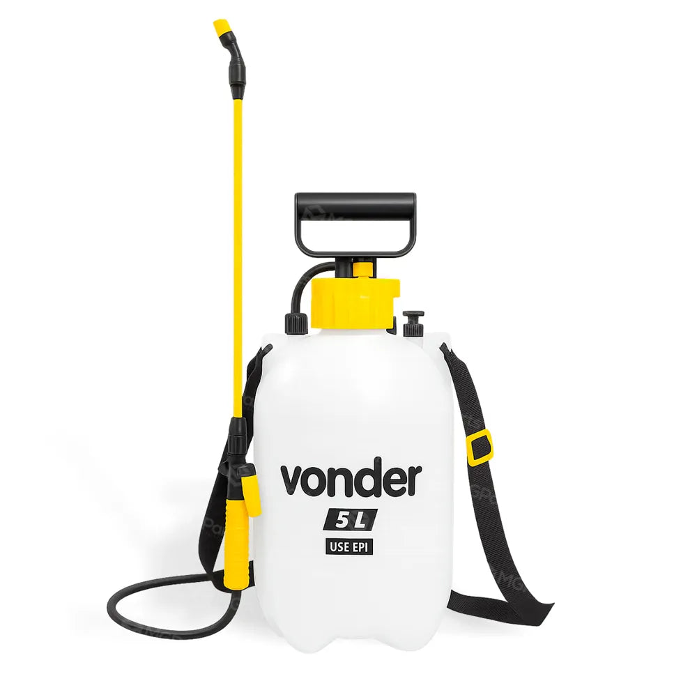 Pulverizador Bomba Agricola 5 Litros Inseticidas Vonder Branco – MGParts