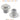 Kit com Dois Sifões para Lavadora Brastemp Modelos BWC10 BWJ09