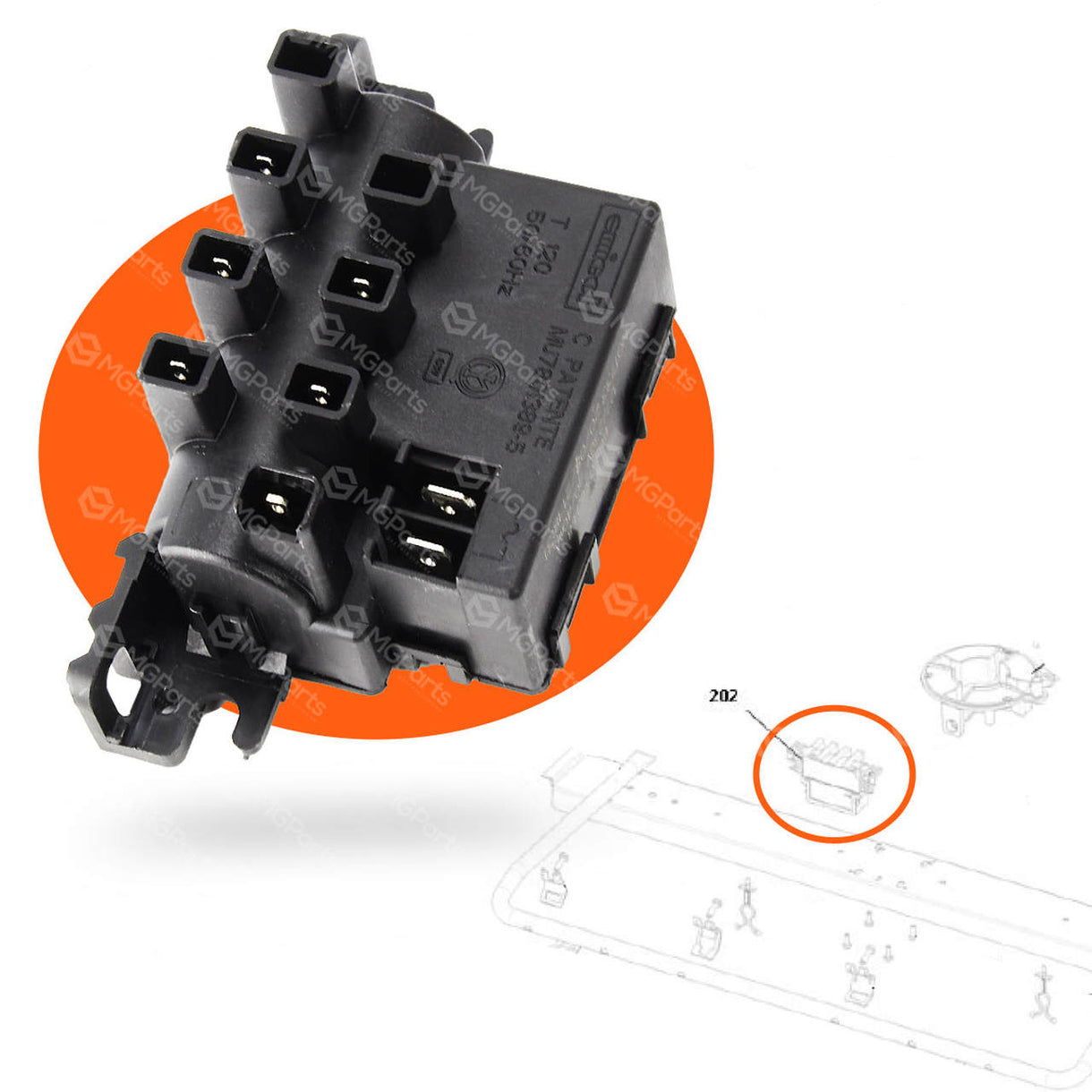Usina Ignição Centelha 6 Saídas Fogão Cooktop Brastemp Consul
