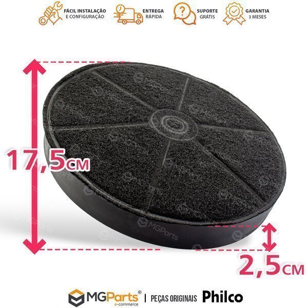 Filtro Para Coifa De Cozinha Philco