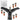 Kit eixo tripé aranha LG 17kg WashTower Titanium original MHW62141203