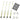 Kit Varas Suspensao Tirantes Lavadora Consul Cwl16 W10829434