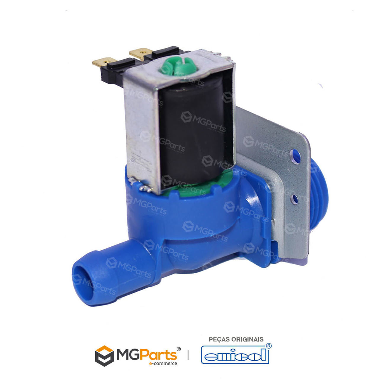 Válvula Solenoide Simples Entrada De Água 127v Com Suporte